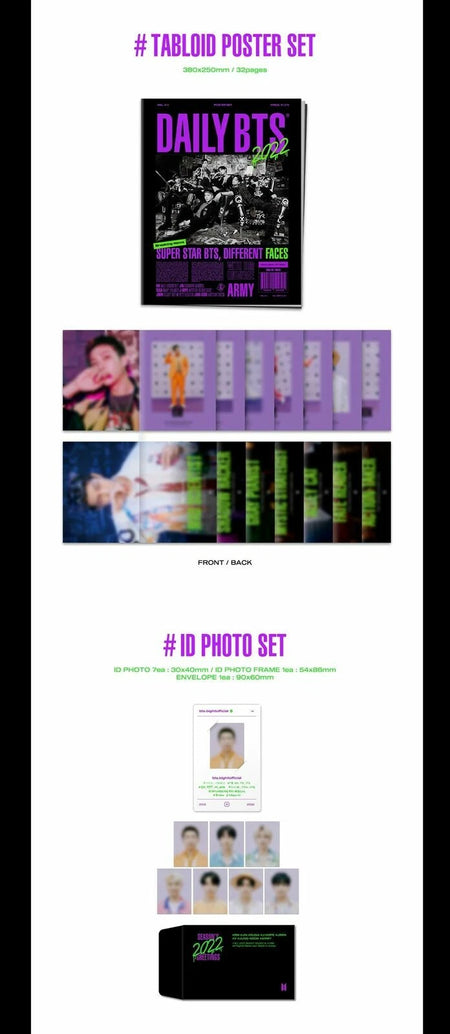 BTS 2022 Seasons Greetings Package K-POP