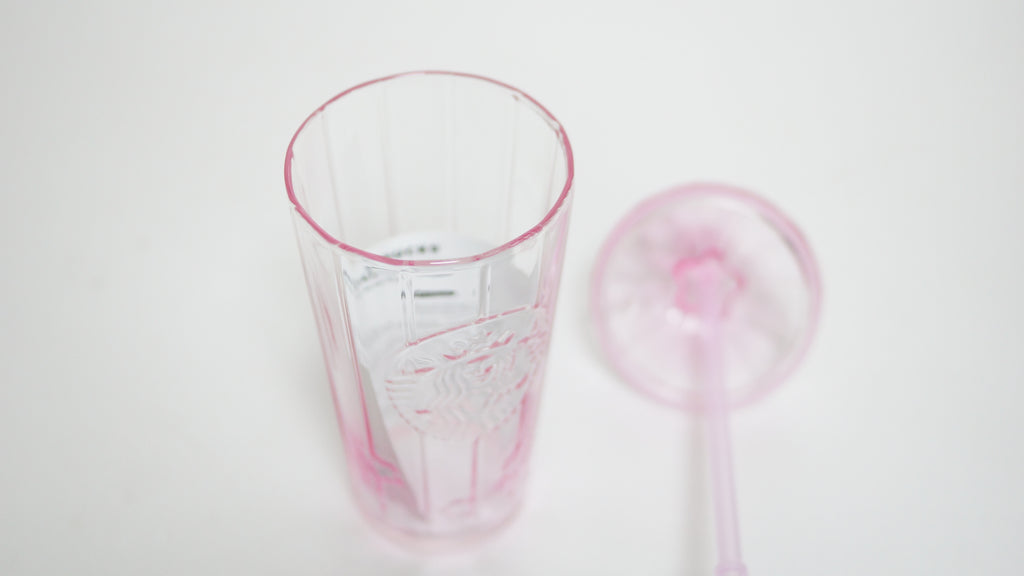 Starbucks Blossom Secret Garden Glass Cold Cup 500ml Spring