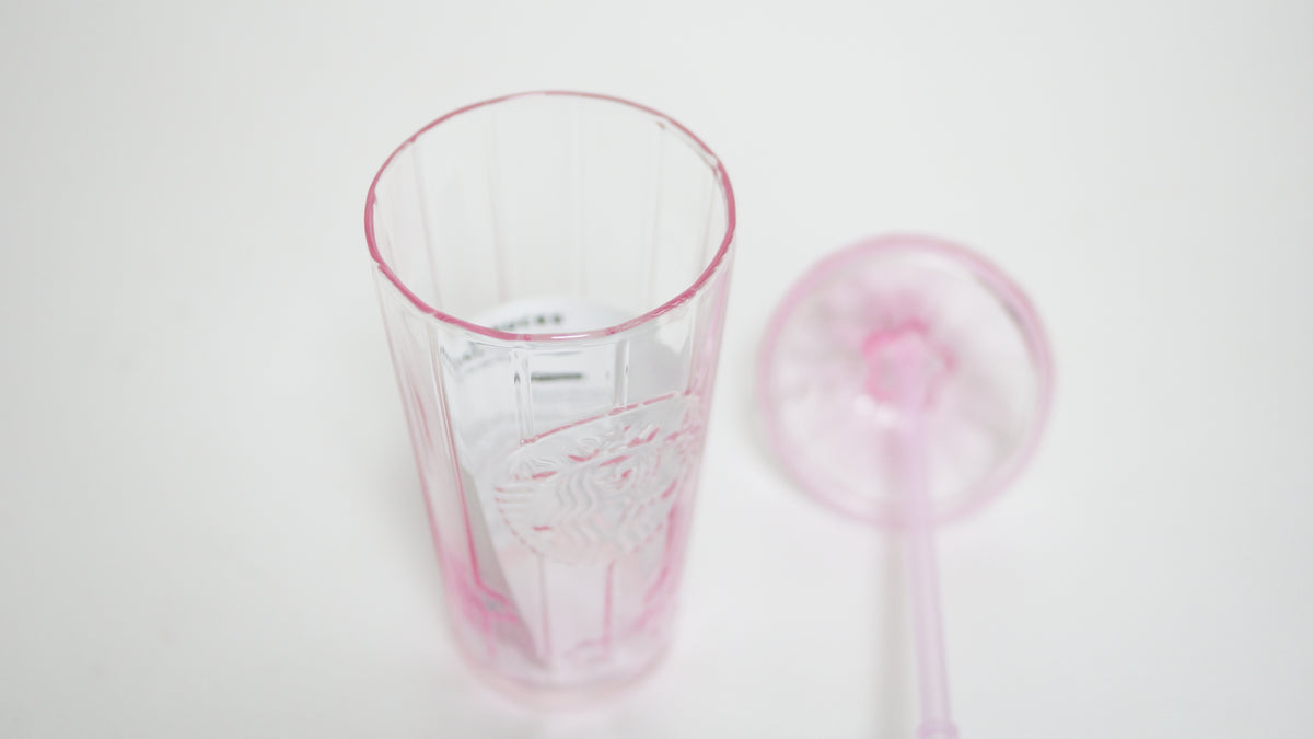 Starbucks Blossom Secret Garden Glass Cold Cup 500ml Spring
