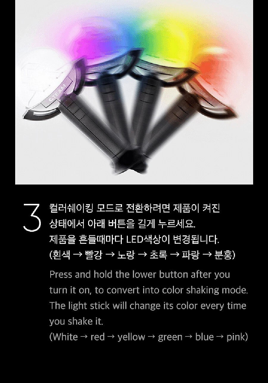 &TEAM Cheer Stick K-POP Official Merchandise