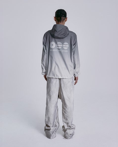 BTS Wind Jacket Gray Hoodie zip-up Authentic K-POP