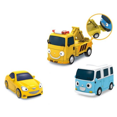 Tayo The Little Bus Friends Special Mini Car Full Set 2 (19 pcs)