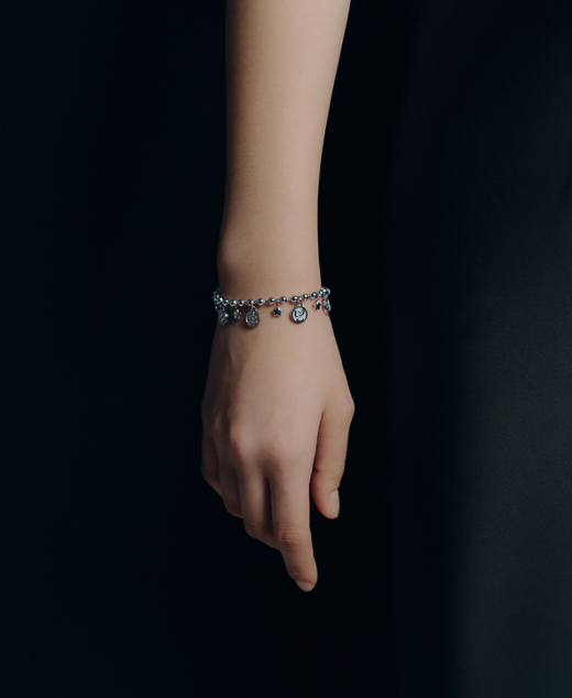 BTS Bracelet Steel 14cm Adjustable K-POP
