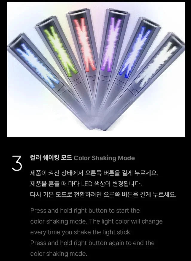 LE SSERAFIM Light Stick Official K-POP Merchandise
