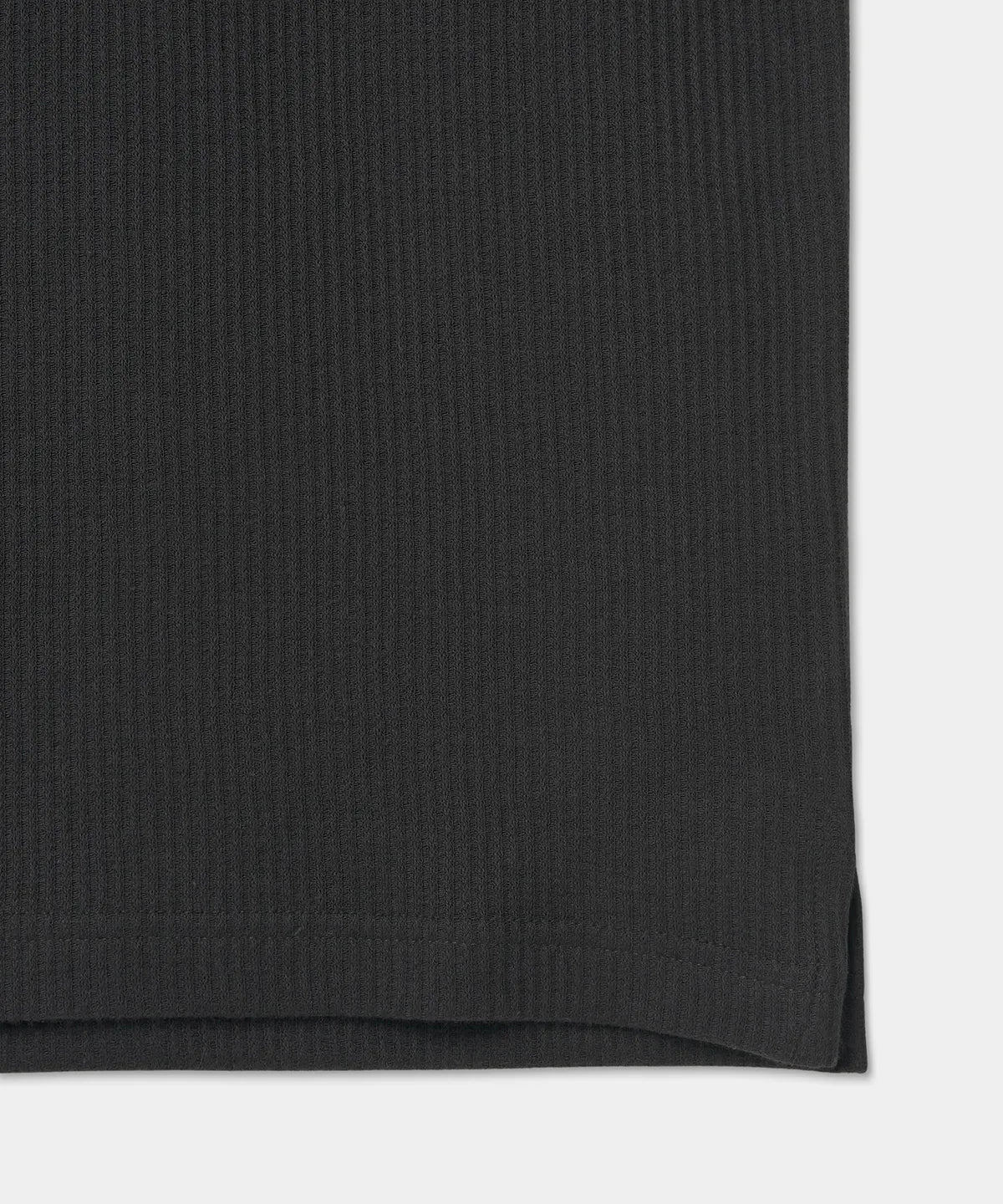 Adidas Waffle Short-Sleeved Polo Shirt - Black JV9266