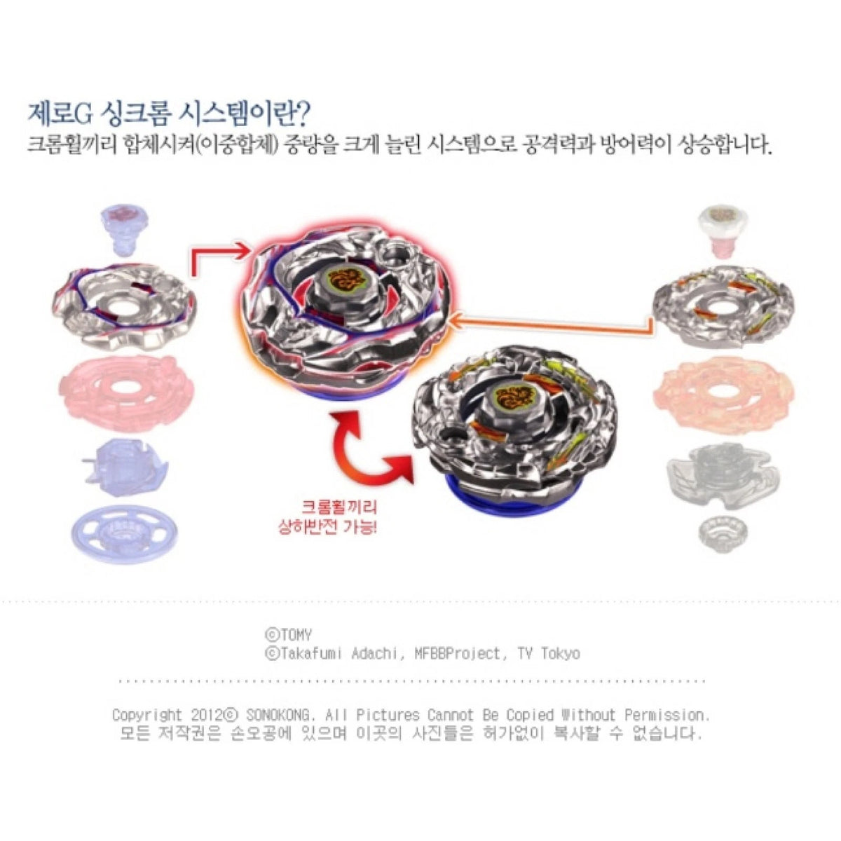 Son Goku Metal Beyblade Zero G Guardian Reviser 160SB