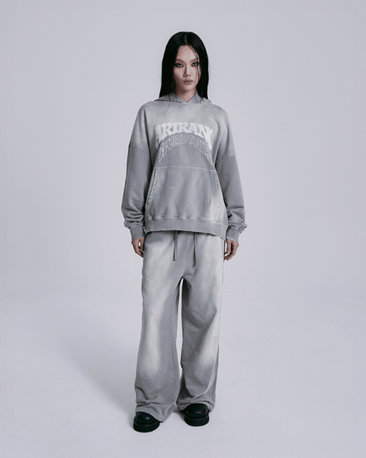 BTS Hoodie & Pants Set-up Gray Authentic K-POP