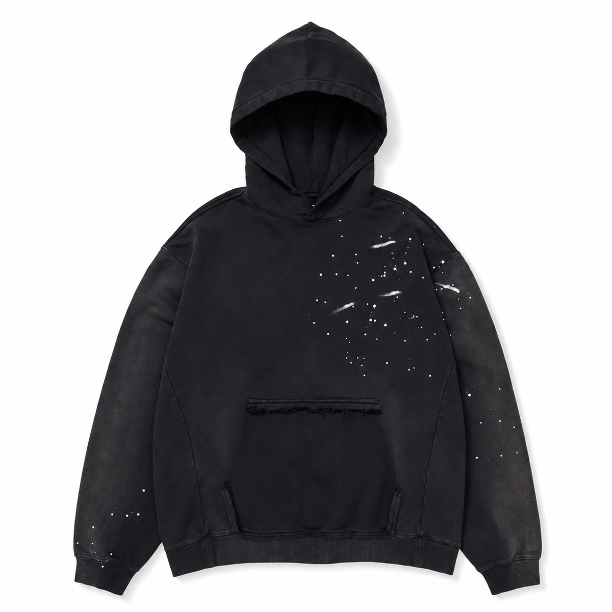 BTS Hoodie Black Cotton S-XL Sizes Authentic K-POP